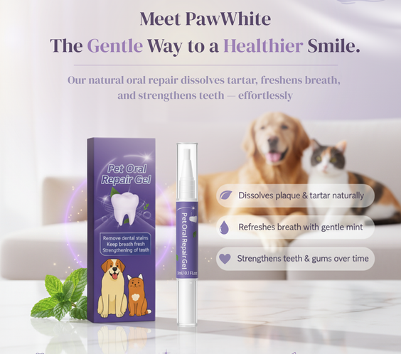 PawWhite Oral Repair Gel