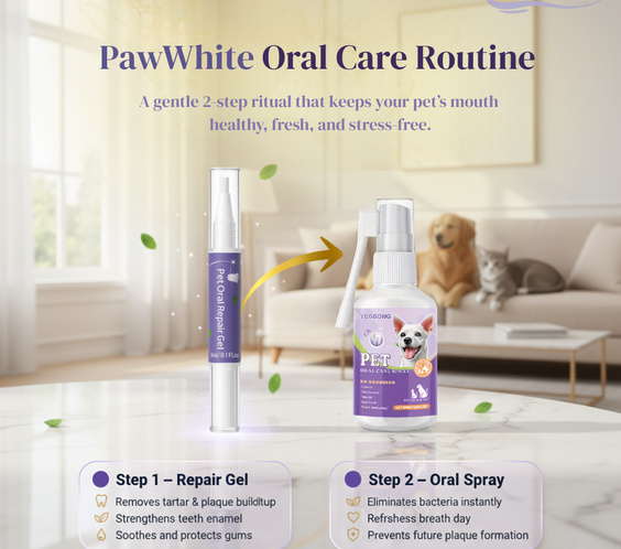 PawWhite™ Complete Routine — Deep Clean & Daily Freshness